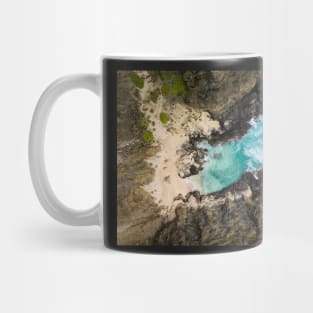 Aerial Rocky Seascape Mug